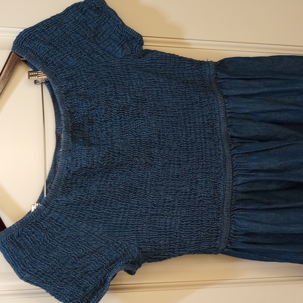 Speed limit denim dress extra large